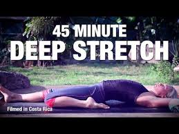 Five Parks Yoga 45 Minute Deep Stretch Yin Yoga How To Do Yoga Yoga Poses For Beginners
