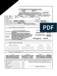 Learn this format and how it differs from a resume in our biodata is an abbreviation for the term biographical data. Biodata Labour Employment