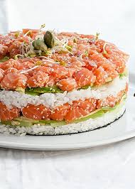 17 Birthday Cakes For People Who Don T Actually Like Cake Healthy Breakfast Recipes Easy Sushi Cake Homemade Salads Recipes