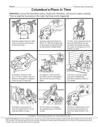 Columbus Day Worksheet Sequencing Events The Mailbox Sequence Of Events Worksheets Kindergarten Worksheets Sequence Of Events