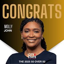 🎉 Congratulations to our very own BTU Board Member, Molly John, for being  recognized as one of City & State's 2025 50 Over 50 honorees! Molly's  leadership as Audit Partner & Americas