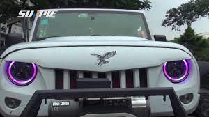 You must install these jeep wrangler led headlights with the module box or you risk burning out your led headlight. Rgb Halo Headlight Installation For Jeep Wrangler Jk Sunpie Youtube