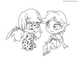 More miraculous ladybug coloring pages. Miraculous Tales Of Ladybug Cat Noir Coloring Pages Print And Color Com Ladybug And Cat Noir Coloring Pages Coloring Pages Anime Drawings Sketches