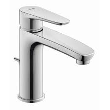 Delta watersense labeled faucets use at least 20% less water than the industry standard—saving you money. Duravit B11020001u10 Chrome B 1 1 1 Gpm Single Hole Bathroom Faucet With Pop Up Drain Assembly Faucetdirect Com