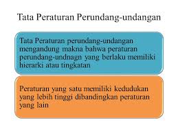 Pasal 7 ayat (1) uu 10/2004 menyebutkan:. Sebutkan Tata Urutan Peraturan Perundang Undangan Ini Aturannya