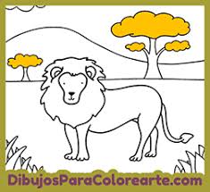 Leon Para Colorear Online O Imprimir