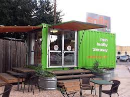 The Snap Kitchen A Shipping Container Bolt On To Existing Business Container House Shipping Container Shipping Container Restaurant