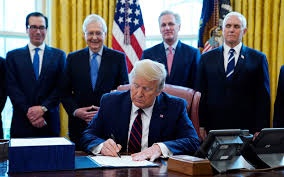 Trump Signs 2 2 Trillion Stimulus Package After Swift Congressional Votes The Times Of Israel