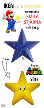 Make A Super Mario Bros Star Wall Lamp Sala De Nintendo Lampara De Pared Decoracion Friki