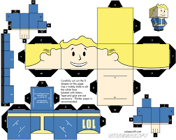 Vault Boy Papercraft Fallout Fallout Props Fallout Cosplay