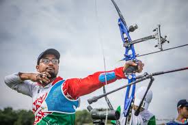 In a recurve event, archers shoot over a distance of 70 metres. Bangladesh S Best Archer Focused On Next Challenge An Olympic Medal Archery Releases Olympic Medals Archery World