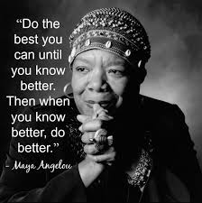 Our Vet Tech, Dee Owen shared this wonderful quote by Maya Angelou.