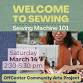 Welcome to Sewing - Sewing Machine 101 class — OffCenter Arts