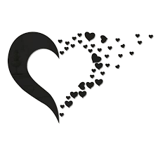Black Heart Shape Google Search In 2020 Heart Shapes Black Heart Symbols