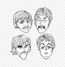 The principal members included john lennon, paul mccartney, george harrison and ringo starr. The Beatles Band Vector Logo Free Toppng