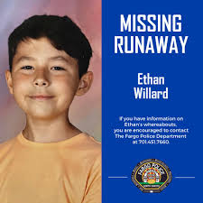 UPDATE: As of 7:45 p.m. Sunday, January 7, The Fargo Police Department can  confirm Ethan has been located and is safe. ‼️ The #FargoPD is seeking the  public's assistance in locating