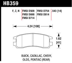 Hawk Performance Hb359z 543 Pc