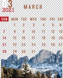 Here are the 2021 printable calendars: March 2021 Printable Calendar March 2021 Calendar 2021 Calendar Png Clipart 2021 Calendar Calendar System February
