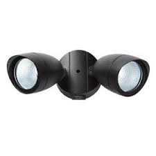 Utilitech Pro 4 13 In 2 Head Led Black Switch Controlled Flood Light Flood Lights Exterior Lighting Led