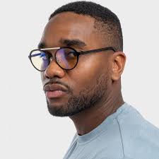 Gunnar, Ochelari unisex cu lentile ce blocheaza lumina albastra, pentru  calculator PACIFICA ONYX-SILVER Amber, 50-19-133