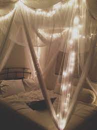 Bed Canopy With Lights Bed Canopy With Lights Bed Lights Home Decor