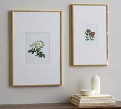 Sophia Thin Profile Frames Gold Gallery Wall Frames Frames On Wall Picture Frames