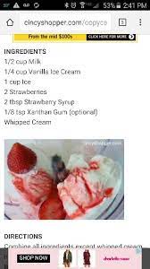 Starbucks Captain Crunch Strawberry Syrup Ice Cream 1 Food