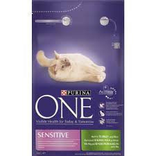 purina one turkey rice sensitive adult cat food