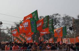 Search results for bjp flag logo vectors. Bjp Likely To Release First List Of Candidates For Upcoming Assembly Polls In First Week Of March The New Indian Express