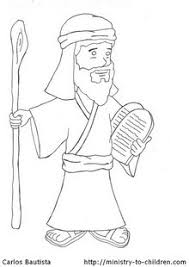 The original format for whitepages was a p. Moses And The 10 Commandments Coloring Page