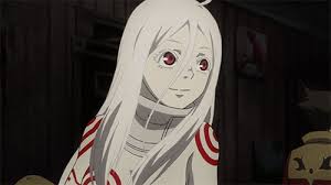 Boy with long brown hair wearing a white button up shirt. Top 15 Anime Girls With Silver Grey And White Hair On Mal Myanimelist Net