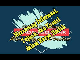 Kumpulan contoh resensi buku fiksi, non fiksi, pelajaran, ilmiah, buku cerita beserta memang pada dasarnya, kegiatan resensi buku berarti menuliskan ulasan dari buku atau dengan kata lain, non fiksi merupakan karya yang dibuat sesuai dengan kenyataan. Merancang Informasi Tujuan Dan Esensi Dalam Karya Ilmiah Materi Bahasa Indonesia Kelas 11 Youtube