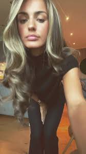 Modern Fashion Showcase in a Chic Kitchen Setting