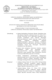 Surat edaran pembaruan dan tertib administrasi kep. Pdf Struktur Kurikulum Smk Mak Nomor 07 D D5 Kk 2018 7 Juni 2018 Pdf Yamta Siyamta Academia Edu