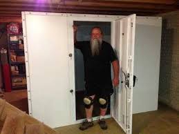 How to build a storm shelter in an existing basement. Photo Gallery