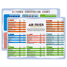Yongfeng Air Fryer Cooking Times Kitchen Conversion Chart