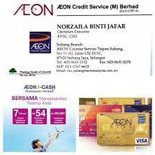 Daftar kartu kredit aeon | aeon credit card list. Pinjaman Peribadi Kad Kredit Aeon å¸–å­ Facebook