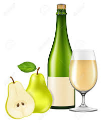 Bottle Of Pear Cider With A Glass And An Pear Vector Illustration Royalty Free Cliparts Vectors And Stock Illustration Image 98427015