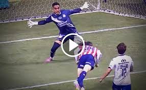 ¡En 5 segundos! Ricardo Gutiérrez, portero del Puebla, y sus atajadones a tiros del Piojo Alvarado y la Hor...