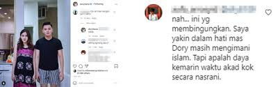 Beda agama, nella kharisma resmi menikah dengan dorry harsa dengan acara pemberkatan pada 15 agustus 2020. Ngode Islam Puasa Full Dory Suami Nella Kharisma Disentil Lupakan Putri Kembar Cantik
