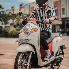 Yup modifikasi ini cuma bermain simple, untuk kontes hayoo. 40 Konsep Gambar Modifikasi Skupi Scoopy 2020