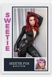 Sweetie Fox Adult All- Star Series CUSTOM MADE RETRO STYLE CARD | eBay