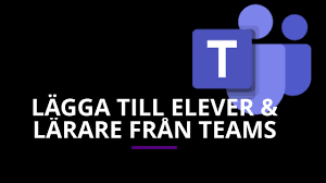 Vi har även en discord där vi hjälps åt. Lagga Till Elever Och Larare I Manuella Teams Microsoft Skolplattformen Youtube