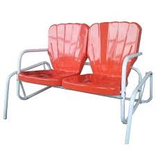 Glider rocker antique wooden upholstered victorian seat gliders chair chairs antiques bargainjohn bargain john furniture rockers 1900 early iron 1890. Thunderbird Vintage Style 1950 S Metal Glider