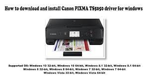 Inkjet printheads from the finn pixma. Canon Pixma Ts5050 Driver And Software Downloads