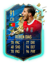 Rúben dos santos gato alves dias (born 14 may 1997), known as rúben dias (portuguese pronunciation: Ruben Alves Dias Fifa 20 Rating Card Price
