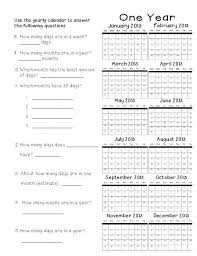 Calendar Practice For Second Graders Great Yearly Calendar Practice And Questions To Help Student Understan Calendar Skills Calendar Activities Calendar Quiz