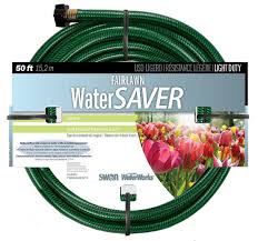 Fairlawn Water Saver Light Duty Garden Hose 1 2 In Id 50 Ft L Plastic Green Walmart Com Walmart Com