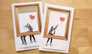 Someone purchased an iconic banksy painting for $1.4 million on friday, only to watch it immediately turn to shreds. Banksy Inspired Heart Balloon Shredded Valentines Diy Alpha Mom