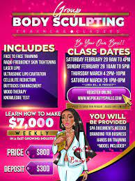 Ultrasonic cavitation machines with collective strong sound wave are designed for body contouring and cellulite treatment. Group Body Sculpting Training Class 1001 S Cashua Dr Florence 20 February 2021